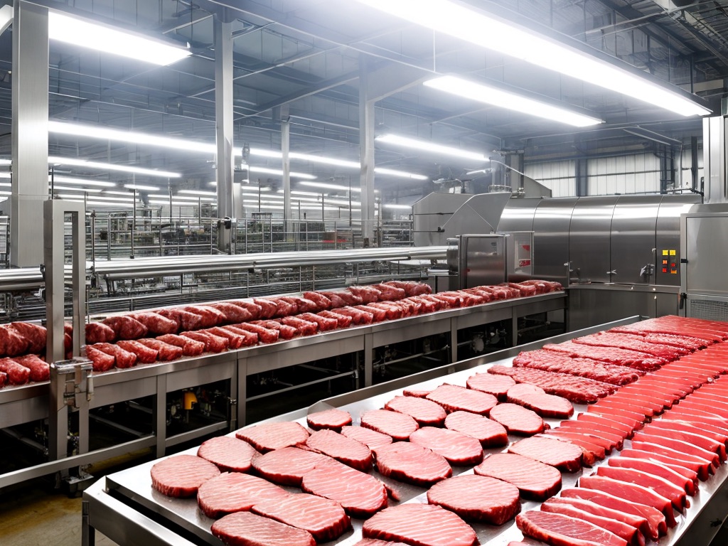 Illustration pour les entreprises de Prparation industrielle de produits  base de viande