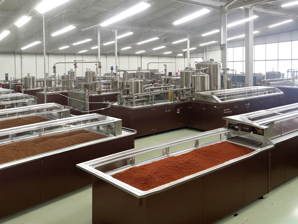 Illustration pour les entreprises de Fabrication de cacao, chocolat et de produits de confiserie
