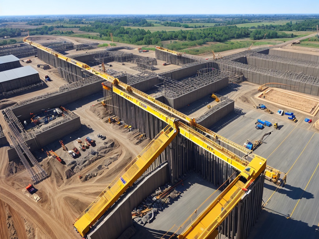 Illustration pour les entreprises de Construction d'ouvrages d'art