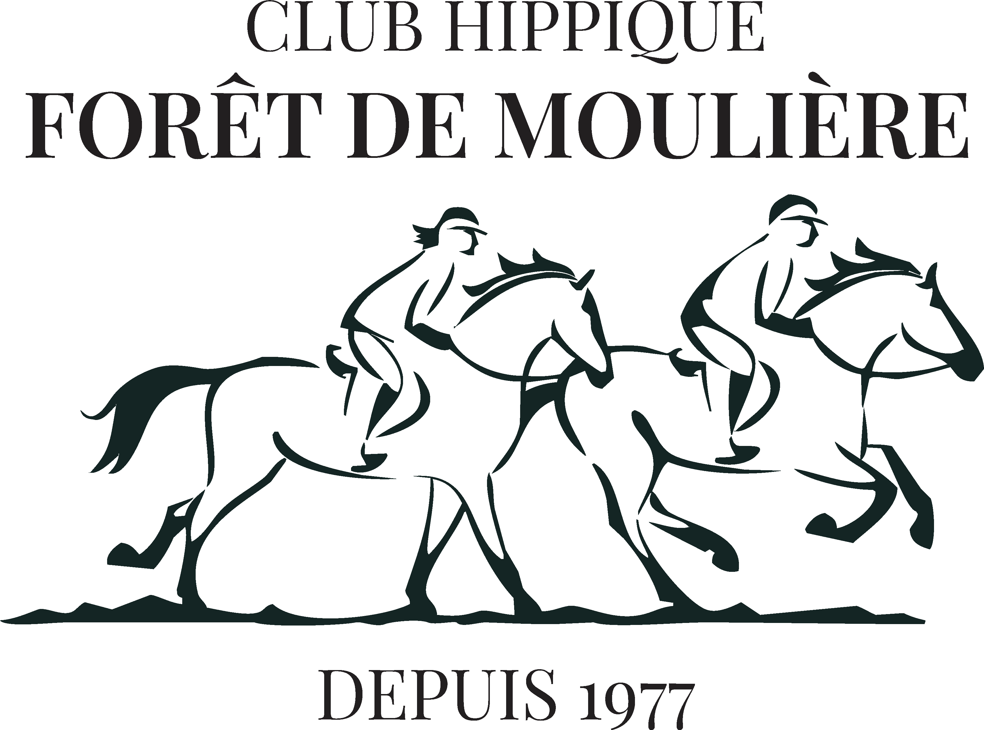 Logo CLUB HIPPIQUE DE LA FORET DE MOULIERE