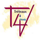 Logo TRETEAUX AUX QUATRE - QUATRE EN CHIFFRE