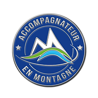 Logo SYNDICAT LOCAL DES ACCOMPAGNATEURS EN MONTAGNE DE RANDO ET RAQUETT EVASION