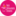 Logo LES BLOUSES ROSES ANIMATION LOISIRS A L'HOPITAL ALH COMITE DE MONTPELLIER