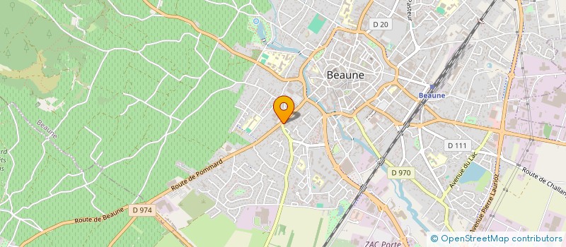 localisation de l'entreprise 0 PARE BRISE + BEAUNE à BEAUNE