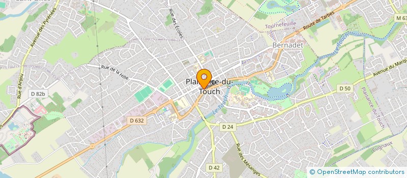 localisation de l'entreprise 0 SOUCI 1 SERVICE POUR LA VIE à PLAISANCE-DU-TOUCH