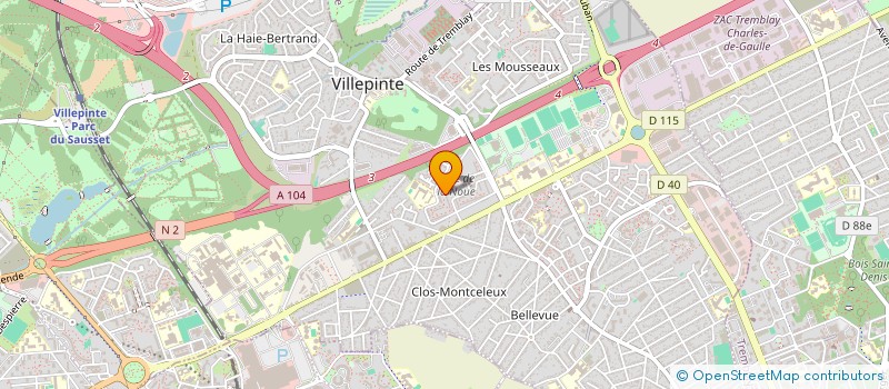 localisation de l'entreprise 0'TERANGA BRAISE à VILLEPINTE