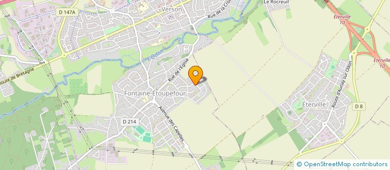 localisation de l'entreprise 00158610 - LEOVIA  FONTAINE-ETOUPEFOUR