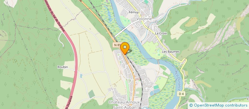 localisation de l'entreprise 005 742 028   CHATEAU-ARNOUX-SAINT-AUBAN