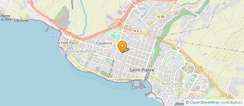 localisation de l'entreprise 01 AUDIT & CONSEIL à SAINT-PIERRE