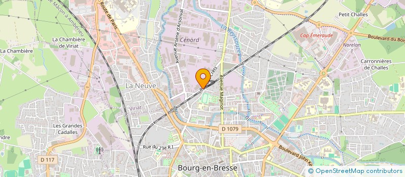 localisation de l'entreprise 01 AVALANCHE à BOURG-EN-BRESSE