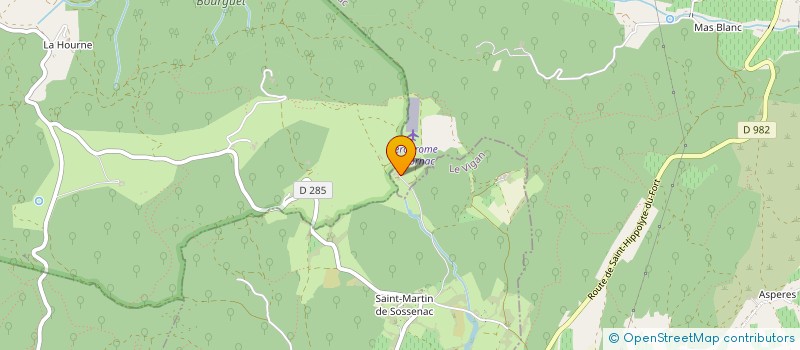 localisation de l'entreprise 01 PLAN DE BRIE  TORNAC