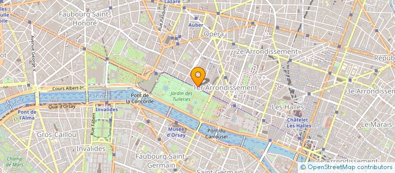 localisation de l'entreprise 013 RUE MOSIGNY  PARIS