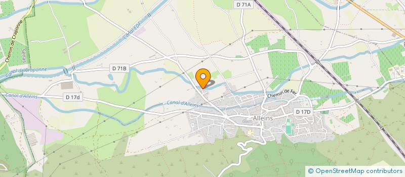 localisation de l'entreprise 019  ALLEINS