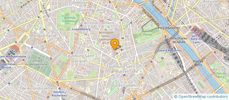 localisation de l'entreprise 02 PLUS à PARIS
