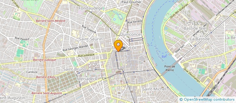 localisation de l'entreprise 02 TRINQUET à BORDEAUX