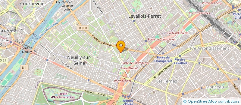 localisation de l'entreprise 021 ADVISORY à NEUILLY-SUR-SEINE
