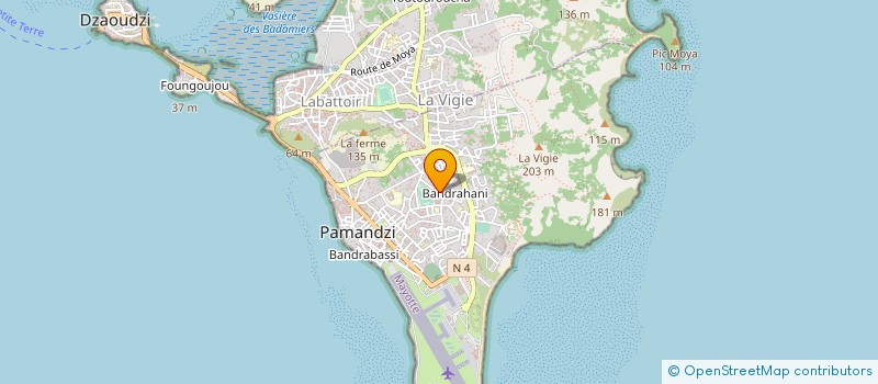 localisation de l'entreprise 024 068 348 à PAMANDZI