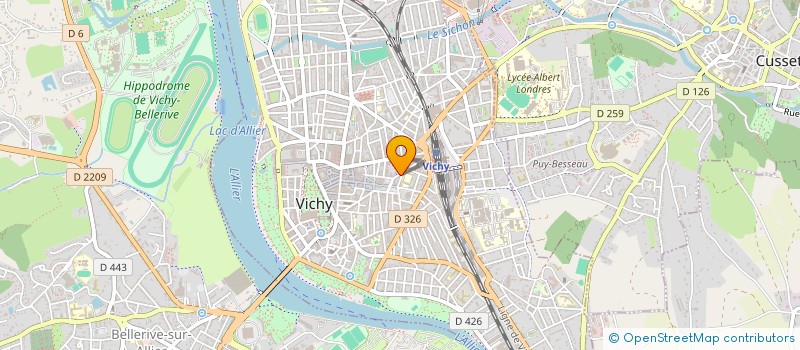 localisation de l'entreprise 03ZARZIS à VICHY