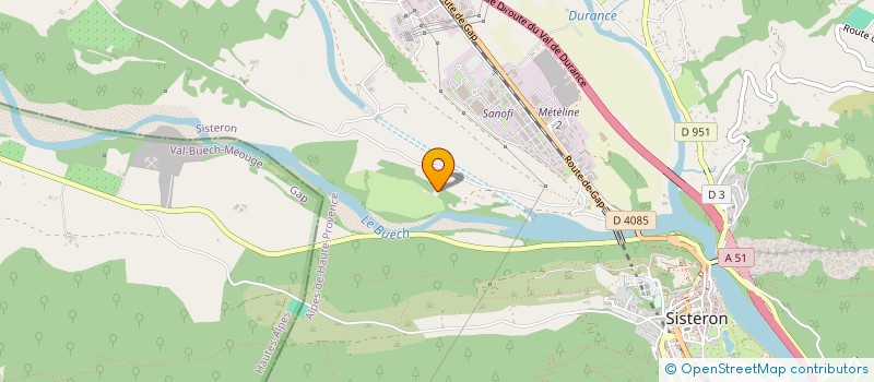 localisation de l'entreprise 04 INFORMATIQUE  SISTERON