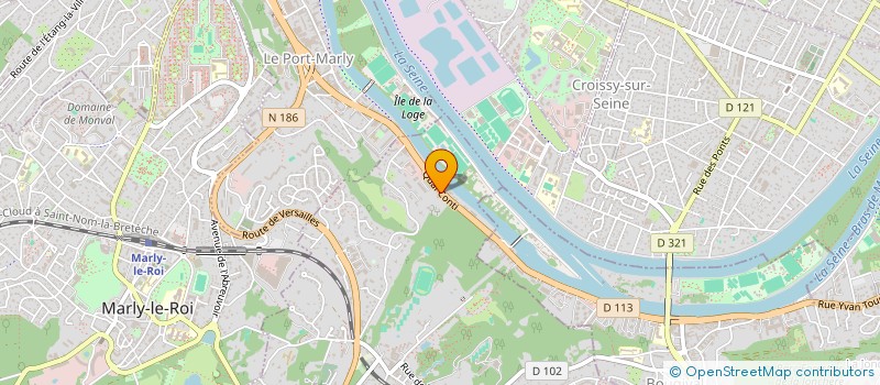 localisation de l'entreprise 05 20 40 SARL  LOUVECIENNES