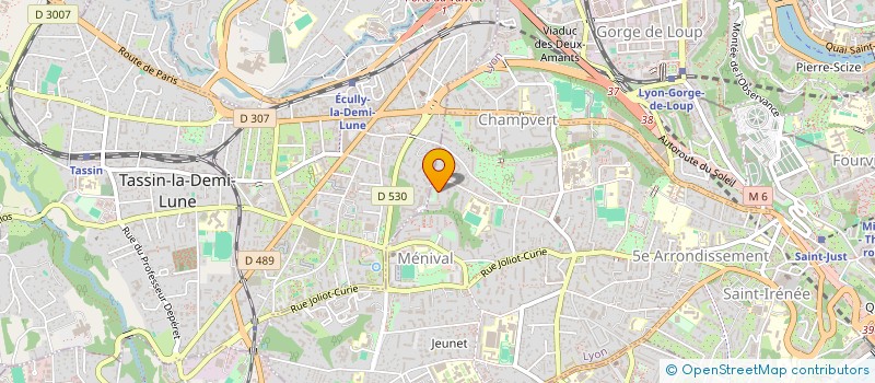 localisation de l'entreprise 08 INVEST  LYON