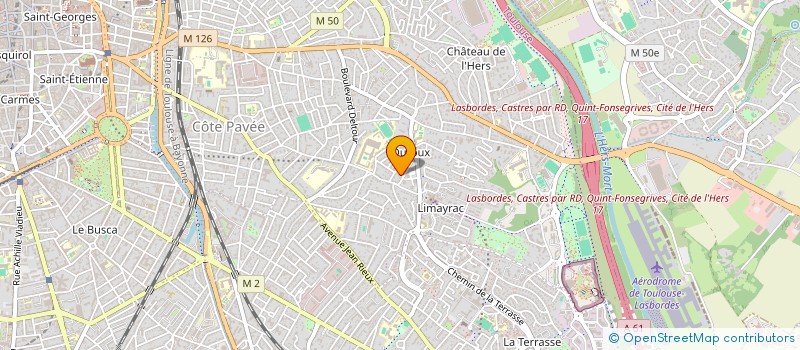 localisation de l'entreprise 09 INVEST  TOULOUSE