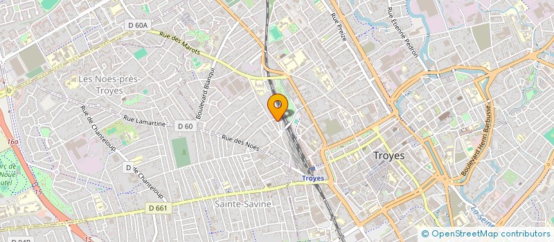 localisation de l'entreprise 0966 ADMT  TROYES