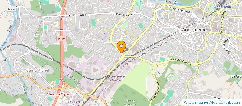 localisation de l'entreprise 0CCASIONS D'AUJOURD'HUI à ANGOULEME