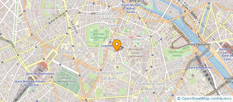 localisation de l'entreprise 0UMON INSTIT JEUNES SOURDS à PARIS