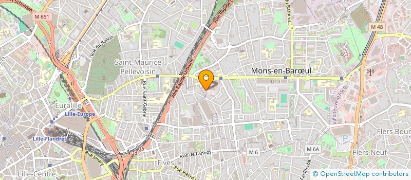 localisation de l'entreprise 0X1337  MONS-EN-BARUL