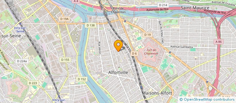 localisation de l'entreprise 0X771 à VITRY-SUR-SEINE
