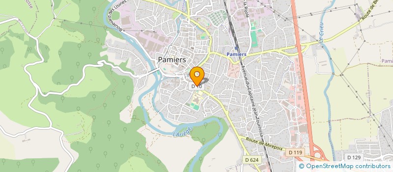 localisation de l'entreprise 0XLABS à PAMIERS