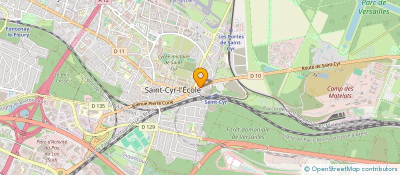 localisation de l'entreprise 1 000 MILLES EN SOLO à SAINT-CYR-L'ECOLE