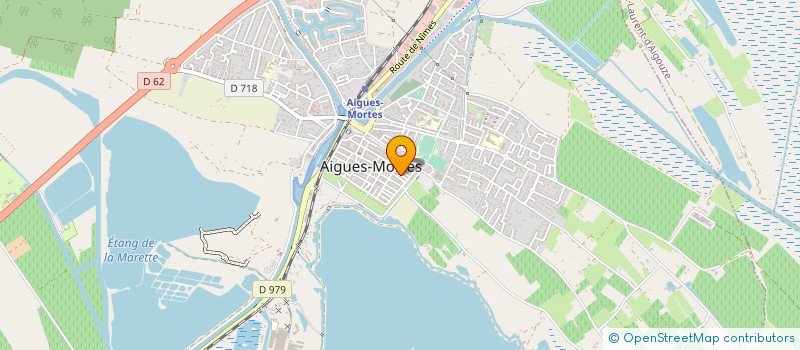 localisation de l'entreprise 1+1+1 (UNPLUSUNPLUSUN)  AIGUES-MORTES