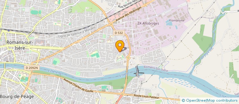 localisation de l'entreprise 1 + 1 = 3  ROMANS-SUR-ISERE