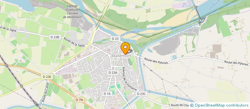 localisation de l'entreprise 1 2 3 4 à MALLEMORT