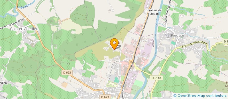 localisation de l'entreprise 1 2 3 ARTISTES & CO  LIMOUX