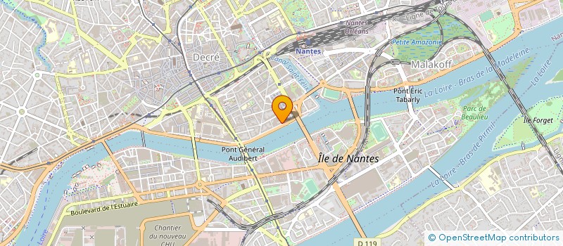 localisation de l'entreprise 1 2 3 C'EST FOU à NANTES