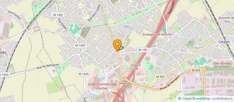 localisation de l'entreprise 1.2.3.CARRELAGE LILLE à FACHES-THUMESNIL