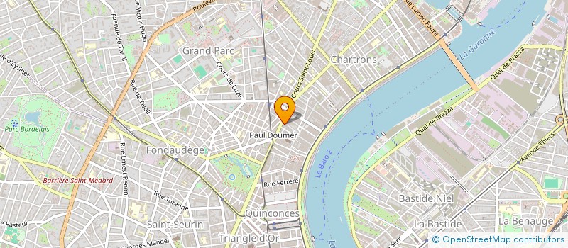 localisation de l'entreprise 1 2 3 EXPERTISE  BORDEAUX