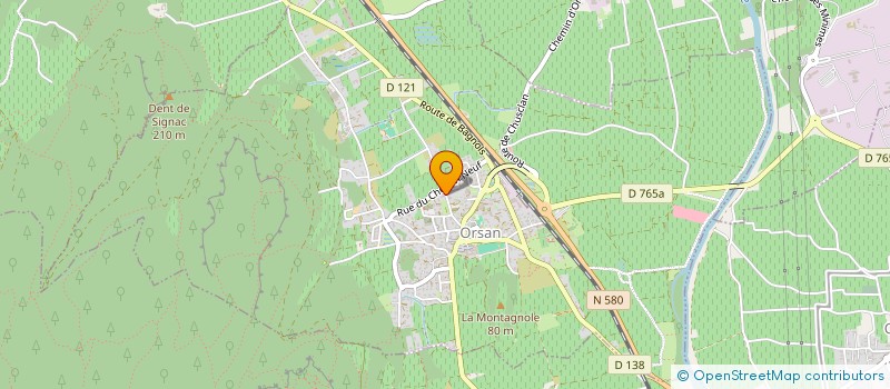 localisation de l'entreprise 1 2 3 MAM  ORSAN