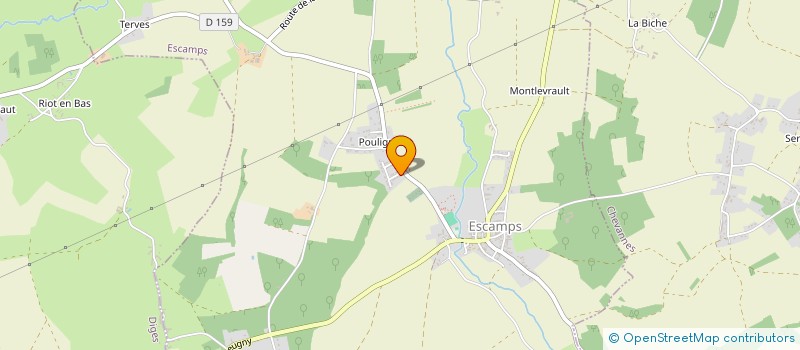 localisation de l'entreprise 1,2,3 NOUNOU  ESCAMPS