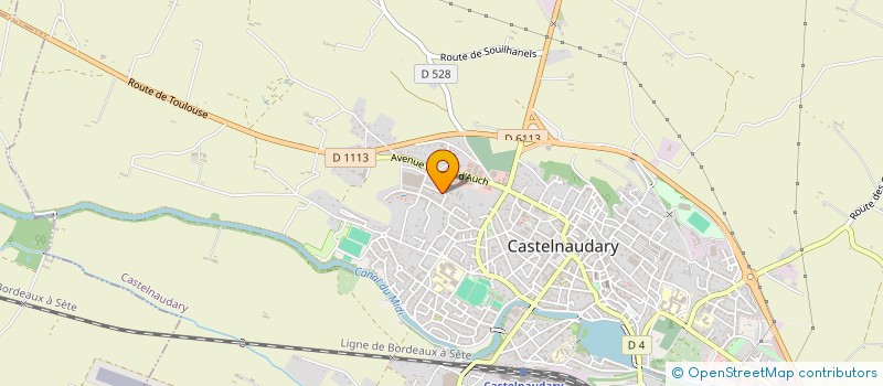 localisation de l'entreprise 1, 2, 3, PETITS PAS  CASTELNAUDARY