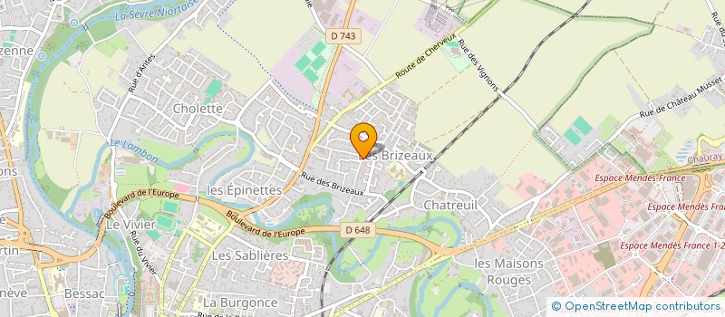 localisation de l'entreprise 1.2.3 RECONNEXION A SOI à NIORT