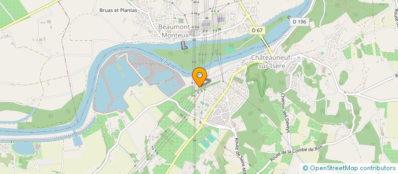 localisation de l'entreprise 1 2 3 RENOVEZ  CHATEAUNEUF-SUR-ISERE