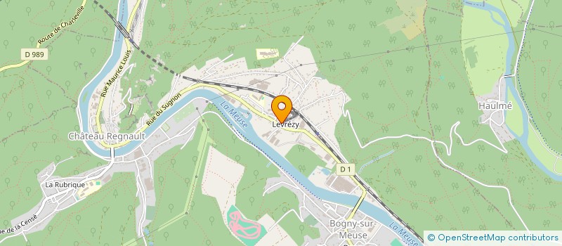 localisation de l'entreprise 1,2,3 REPARTEZ  BOGNY-SUR-MEUSE