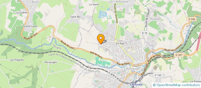 localisation de l'entreprise 1.2.3 ... SERVICES  L'ARBRESLE