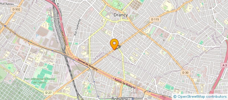 localisation de l'entreprise 1 2 3 SOLEIL à DRANCY