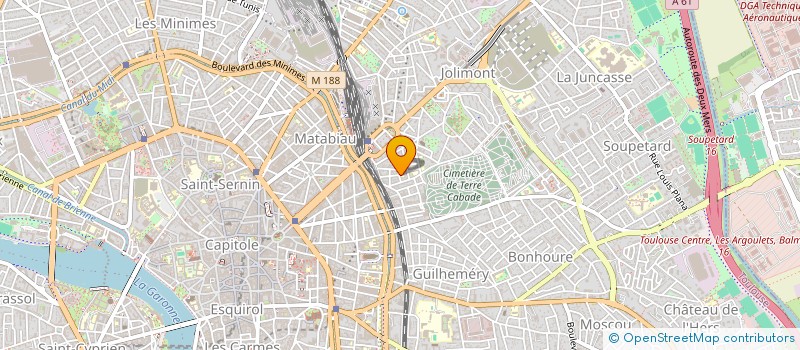 localisation de l'entreprise 1 2 3 SOLEIL à TOULOUSE