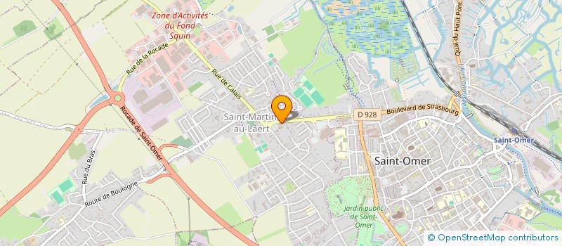 localisation de l'entreprise 1 2 3 SOMMEIL EXPANSION  SAINT-MARTIN-LEZ-TATINGHEM